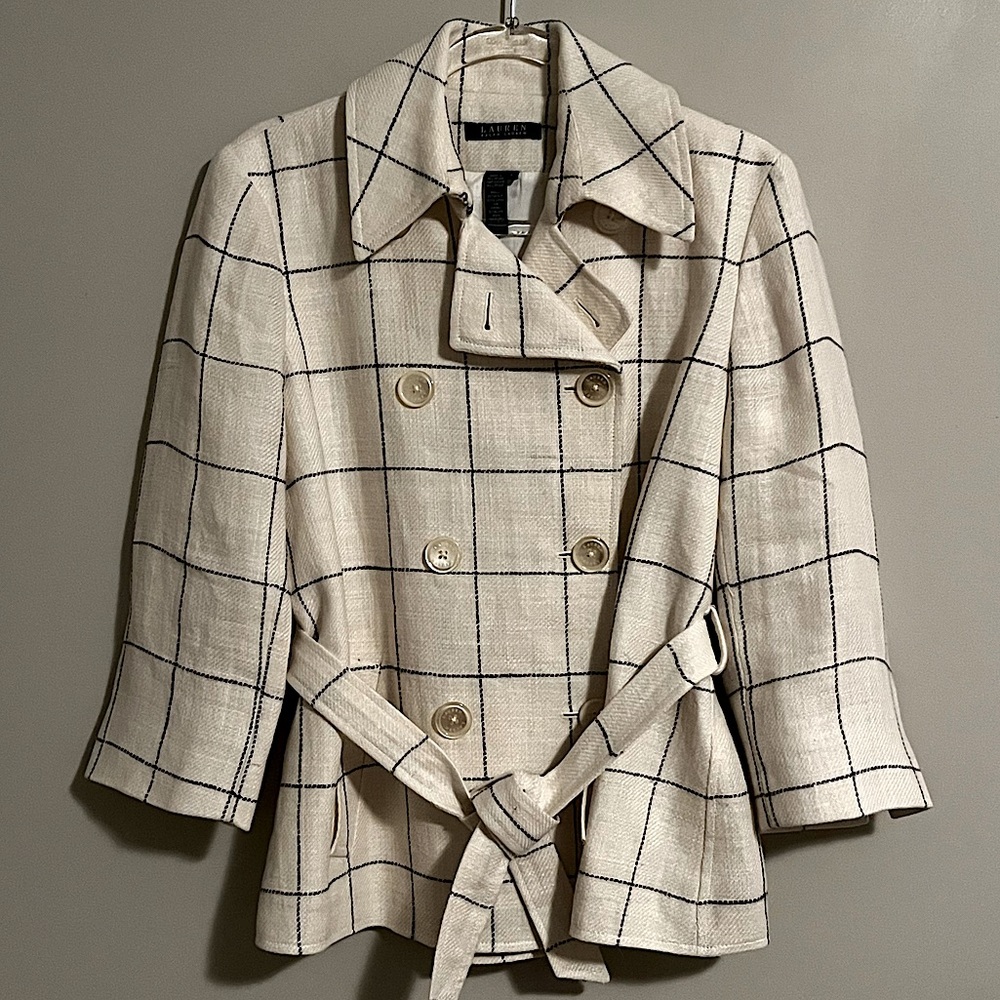 RALPH LAUREN | Large | LUXURIOUS LINEN!